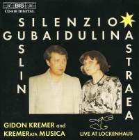 Gubaidulina Sofia - Silenzio With Gidon Kremer in der Gruppe CD bei Bengans Skivbutik AB (2007163)