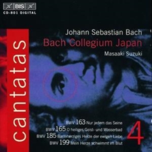 Bach Johann Sebastian - Cantatas Vol 4 in der Gruppe Externt_Lager / Naxoslager bei Bengans Skivbutik AB (2007181)