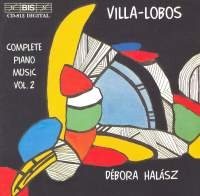Villa Lobos Heitor - Complete Piano Music Vol 2 in der Gruppe CD bei Bengans Skivbutik AB (2007182)