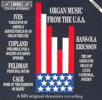 Various - Organ Music From Usa in der Gruppe CD bei Bengans Skivbutik AB (2007206)