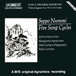 Nummi Seppo - 5 Song Cycles in der Gruppe CD / Klassiskt bei Bengans Skivbutik AB (2007230)
