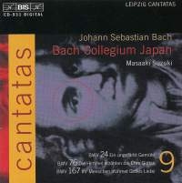 Bach Johann Sebastian - Cantatas Vol 9 in der Gruppe CD bei Bengans Skivbutik AB (2007238)