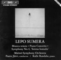 Sumera Lepo - Musica Tenera /Piano Concertos in der Gruppe CD bei Bengans Skivbutik AB (2007241)