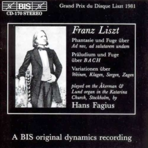 Liszt Franz - Organ Works in der Gruppe CD bei Bengans Skivbutik AB (2007245)