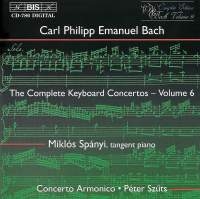 Bach Carl Philipp Emanuel - Keyboard Concertos Vol 6 in der Gruppe CD bei Bengans Skivbutik AB (2007264)