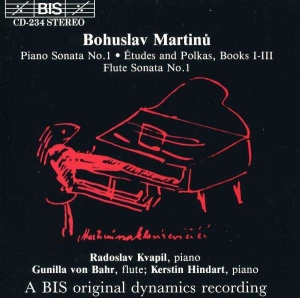 Martinu Bohuslav - Piano Son 1 /Etudes /Polkas in der Gruppe CD bei Bengans Skivbutik AB (2007288)