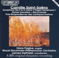 Saint-Saens Camille - Symphony 3 Organ /Danse Macabr in der Gruppe CD bei Bengans Skivbutik AB (2007292)