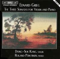 Grieg Edvard - Son 1/3 For Violin/Piano in der Gruppe CD bei Bengans Skivbutik AB (2007307)