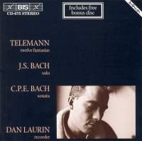 Telemann Georg Philipp - 12 Fan For Solo Flute in der Gruppe CD bei Bengans Skivbutik AB (2007315)