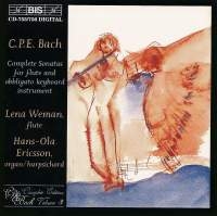 Bach Carl Philipp Emanuel - Flute Sonatas in der Gruppe CD bei Bengans Skivbutik AB (2007340)