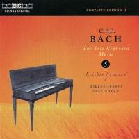 Bach Carl Philipp Emanuel - Solo Keyb Music Vol 5 in der Gruppe CD bei Bengans Skivbutik AB (2007345)