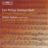 Bach Carl Philipp Emanuel - Keyb Concertos Vol 10 in der Gruppe CD bei Bengans Skivbutik AB (2007349)