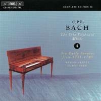 Bach Carl Philipp Emanuel - Solo Keyb Music Vol 4 in der Gruppe CD bei Bengans Skivbutik AB (2007368)