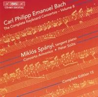 Bach Carl Philipp Emanuel - Keyboard Concertos Vol 8 in der Gruppe CD bei Bengans Skivbutik AB (2007381)