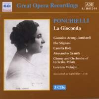 Ponchielli Amilcare - Gioconda in der Gruppe CD bei Bengans Skivbutik AB (2007418)