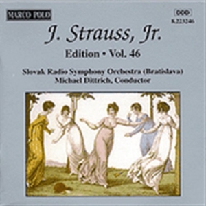 Strauss Ii Johann - Edition Vol. 46 in der Gruppe CD bei Bengans Skivbutik AB (2007423)