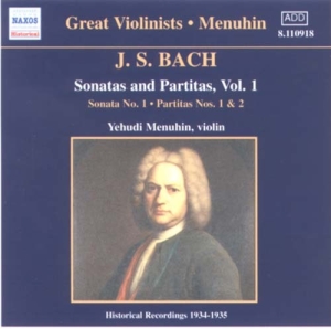 Bach Johann Sebastian - Sonatas & Partitas Vol 1 in der Gruppe CD bei Bengans Skivbutik AB (2007428)