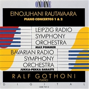 Rautavaara Einojuhani - Piano Concertos 1 & 2 in der Gruppe CD bei Bengans Skivbutik AB (2007433)