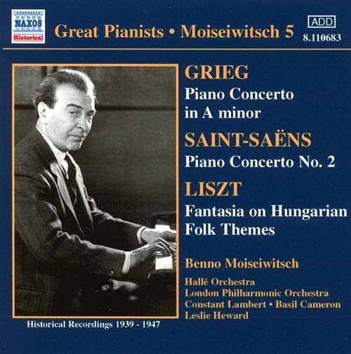 Various - Moiseiwitsch 5 in der Gruppe CD / Bestseller bei Bengans Skivbutik AB (2007449)