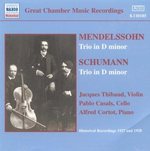 Mendelssohn/Schumann - Trios in der Gruppe CD bei Bengans Skivbutik AB (2007474)