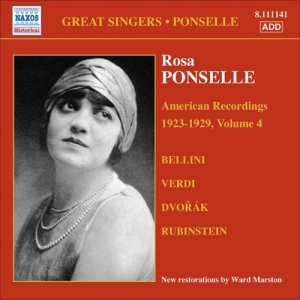 Rosa Ponselle - American Recordings Vol.4 in der Gruppe CD bei Bengans Skivbutik AB (2007549)