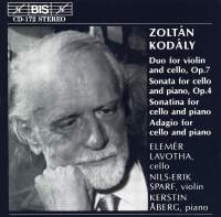 Kodaly Zoltan - Cello Works in der Gruppe CD bei Bengans Skivbutik AB (2007609)