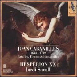 Cabanilles Joan - Batalles, Tientos & Passacalle in der Gruppe CD bei Bengans Skivbutik AB (2007617)