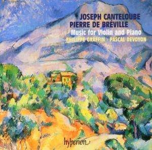 Canteloube/De Breville - Music For Violin And Piano in der Gruppe CD bei Bengans Skivbutik AB (2007656)