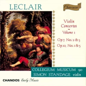 Leclair - Violin Concertos Vol I in der Gruppe CD bei Bengans Skivbutik AB (2007732)