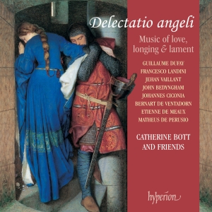 Dufay/Landini - Delectatio Angeli in der Gruppe CD bei Bengans Skivbutik AB (2007744)