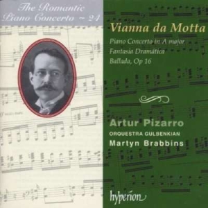 Da Motta Vian - Piano Con /Fantasia Dramatica in der Gruppe CD bei Bengans Skivbutik AB (2007831)