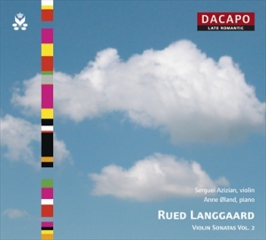 Langgaard Rued - Violin Sonatas Vol 2 in der Gruppe CD bei Bengans Skivbutik AB (2007985)