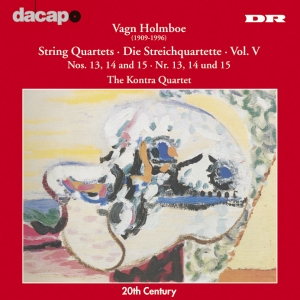 Holmboe Vagn - String Quartet Vol 5 in der Gruppe CD bei Bengans Skivbutik AB (2007994)