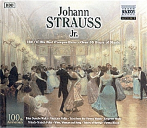 Strauss Johann - 100 Of His Best Compositions in der Gruppe CD bei Bengans Skivbutik AB (2008008)