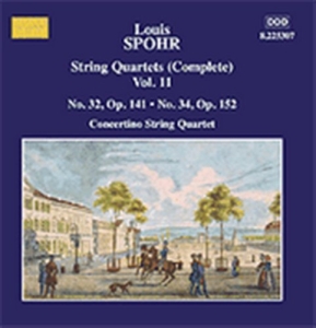 Spohr Louis - Stråkkvart.3 in der Gruppe CD bei Bengans Skivbutik AB (2008131)
