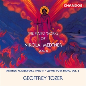 Medtner - Piano Works Vol No. 5 in der Gruppe Externt_Lager / Naxoslager bei Bengans Skivbutik AB (2008218)