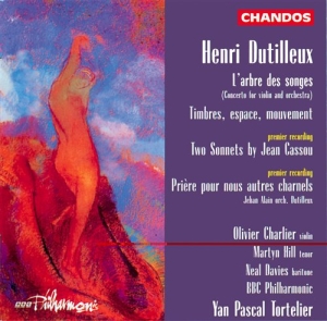 Dutilleux - Violin Concerto in der Gruppe CD bei Bengans Skivbutik AB (2008417)