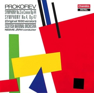 Prokofiev - Symphonies No. 3 & 4 in der Gruppe CD bei Bengans Skivbutik AB (2008437)