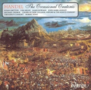 Handel George Frideric - Occasional Oratorio in der Gruppe CD bei Bengans Skivbutik AB (2008587)