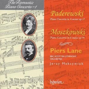 Paderewski/Moszkowski - Piano Concerto /Paderewski in der Gruppe CD bei Bengans Skivbutik AB (2008651)