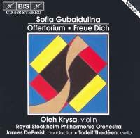 Gubaidulina Sofia - Offertorium Freue Dich in der Gruppe CD bei Bengans Skivbutik AB (2008678)