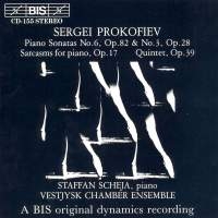 Prokofiev Sergey - Piano Son 6 & 3 /Sarcasms in der Gruppe CD bei Bengans Skivbutik AB (2008695)