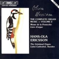 Messiaen Olivier - Complete Organ Music Vol 3 in der Gruppe CD bei Bengans Skivbutik AB (2008696)