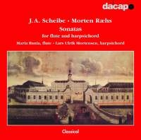 Scheibe/Raehs - Flute Sonatas in der Gruppe CD bei Bengans Skivbutik AB (2008781)