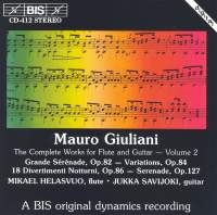 Giuliani Mauro - Complete Music For Flute % Gui in der Gruppe CD bei Bengans Skivbutik AB (2008791)
