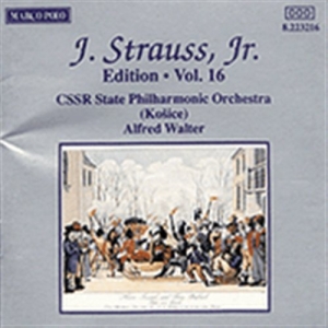Strauss Ii Johann - Edition Vol. 16 in der Gruppe CD bei Bengans Skivbutik AB (2008874)