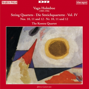 Holmboe Vagn - String Quartet Vol 4 in der Gruppe CD bei Bengans Skivbutik AB (2008892)