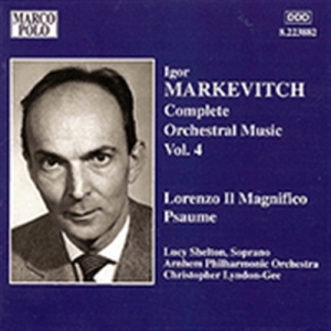 Markevitch Igor - Complete Orchestral Music Vol in der Gruppe CD bei Bengans Skivbutik AB (2008905)
