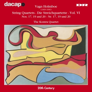 Holmboe Vagn - String Quartet Vol 6 in der Gruppe CD bei Bengans Skivbutik AB (2008911)