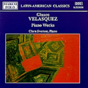 Velasquez Jaci - Piano Works in der Gruppe CD bei Bengans Skivbutik AB (2008921)